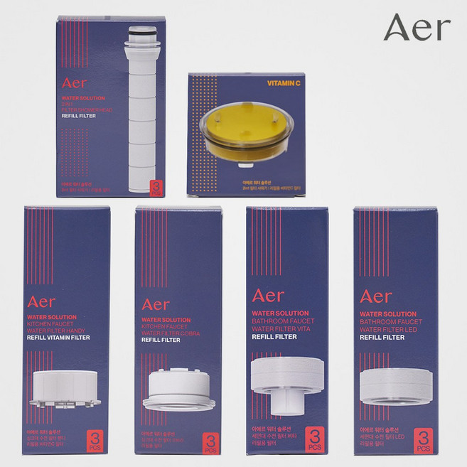 NEW 아에르 필터 샤워기 호스 필터 리필 샤워기 수전, 샤워기 호스 1.5m, 1개