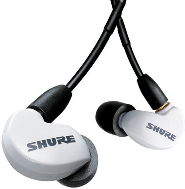 슈어 AONIC 215 UNI 인이어 이어폰 SHURE SE215 UNI 모니터 유선 이어셋 [삼아정품], 화이트
