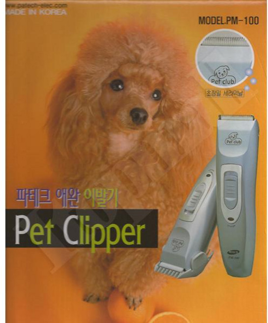 파테크 애완견이발기 PM-100 세라믹날 이발용 강아지 이발용품, 1개, 단품