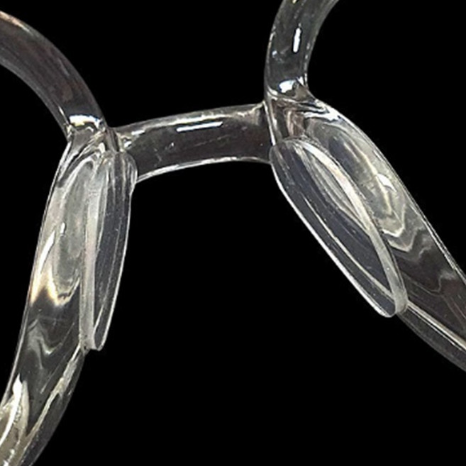 안경 코받침 교체 나사형 실리콘 붙이는 뿔테안경 선글라스 자국 코 패드