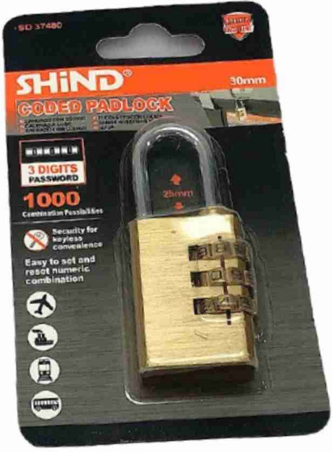 비밀번호 자물쇠 번호자물쇠 버튼자물쇠, 1개