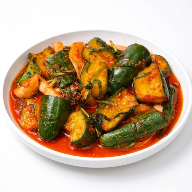 국내산 오이부추김치 전라도 아삭한 오이부추무침, 1개, 1kg