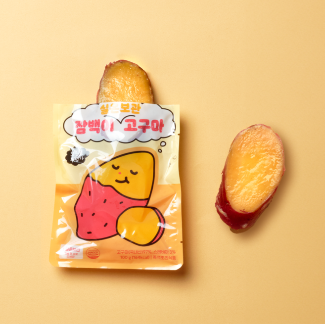 잠백이 실온 보관 고구마, 10개, 100g