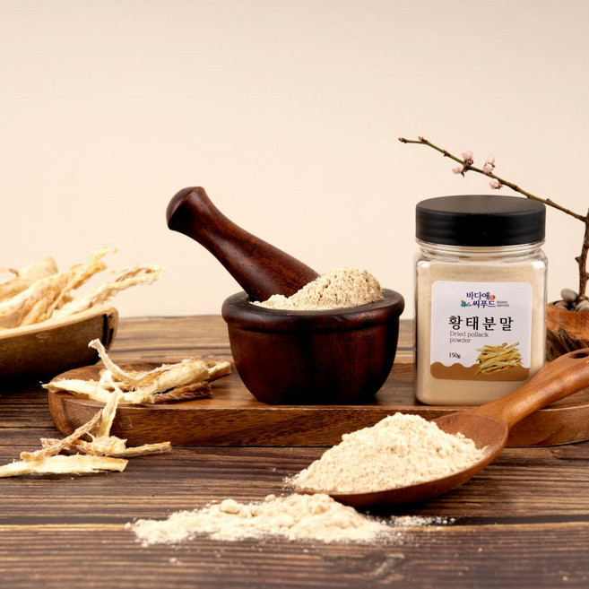 황태분말 천연조미료 황태가루 육수 150g, 황태분말 150g, 1개