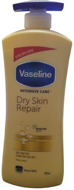 바세린 600 드라이스킨 리페어 로션 - 투비채널, 3개