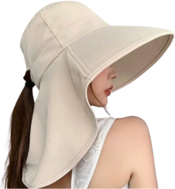어센드원 여성 챙넓은 햇빛가리개 모자 자외선차단 여름 벙거지