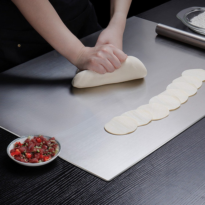 양면 스텐 도마 304 SUS 향균 베이킹 반죽판 가정용 업소용, 40cm, 60cm, 2mm