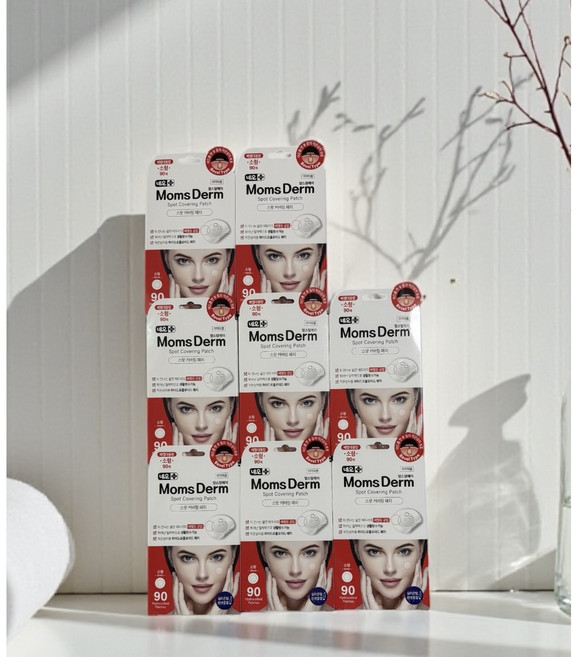 네오 맘스덤에이 스팟 커버링 패치 베벨링 여드름 짠후 작은상처, 8개, 90개입