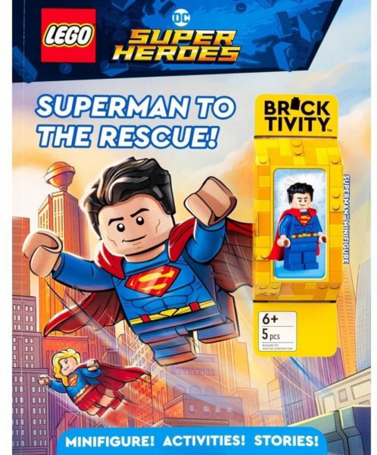Lego DC Super Heroes: Superman to the Rescue! (Activity Book with Minifigure), Studio Fun International