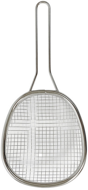 [백화점 입점브랜드am] 국산 304스텐 [라켓 채망 건지기] 채반 건지개 손잡이, 1개