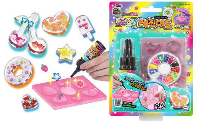 크리스탈 레진아트 리필 세트 인기 완구