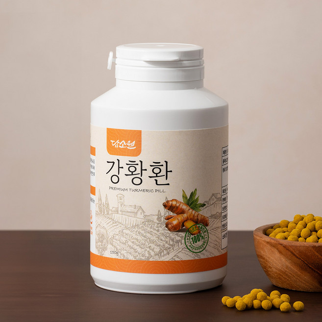 담소원 국내산 강황환, 1개, 150g