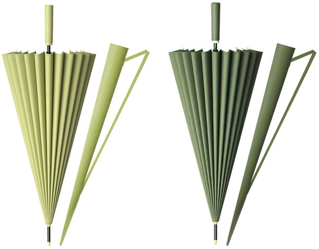 로에드 1+1 튼튼한 대형 장우산 태풍 골프 우산 커버 포함