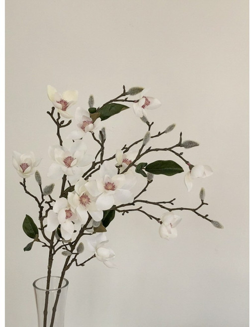 메이크유어홈 목련꽃 목련조화 생화같은조화, 핑크, 1개