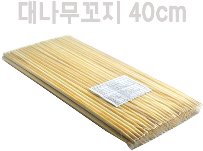 푸드드림 대나무 꼬지(40cm)1묶음(약100여개입), 1개