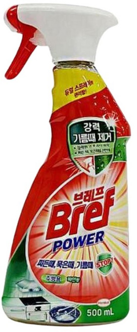 브레프 주방 찌든때 기름때 묵은때 파인향 제거제, 500ml, 1개