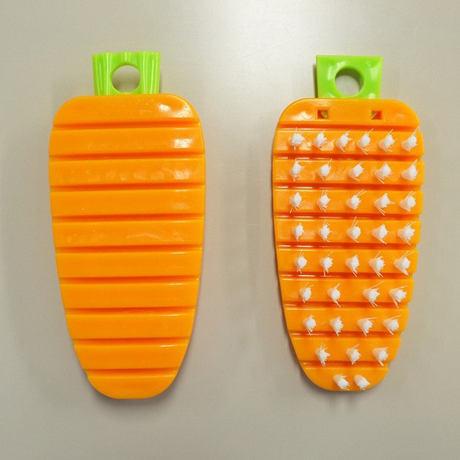 코쿠보 주방 식재료 손질용 야채 세척 브러쉬형, 1개, 1개