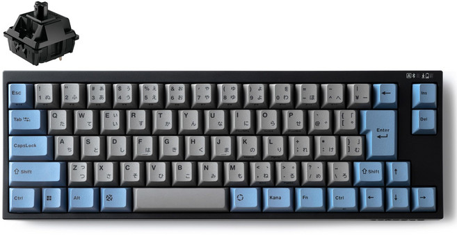 LEOPOLD FC660MBT GRAYBLUE BluetoothUSB-C 65% 70 WindowsmacOS CHERRY MX2A 일본어 배열 카나 유