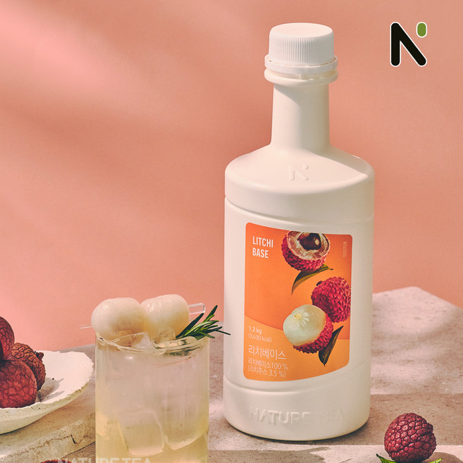 네이쳐티 리치 베이스 1.2kg 농축액 쥬스 스무디 에이드 [당일발송], 1개