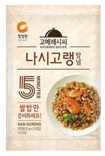 청정원 나시고랭 양념, 24g, 7개