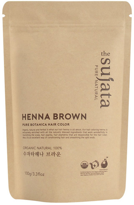 수자타 헤나 100g, 브라운, 1개