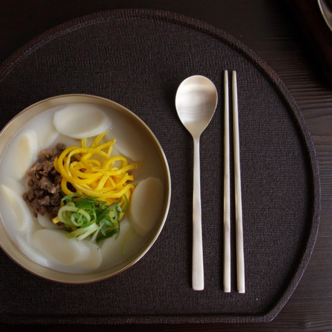 방짜유기 주니어수저, 없음, 1개