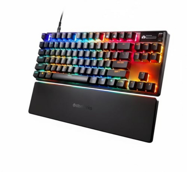 스틸시리즈 APEX PRO TKL GEN3 ( US or KR) 자석축 기계식 게이밍 키보드 / 공식 판매점, 마그네틱축(자석축), 다크에이프리콧(APRICOT), ST-64894