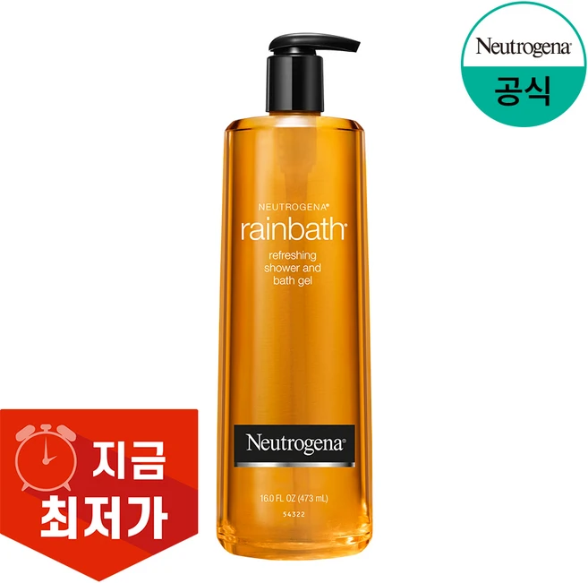 뉴트로지나 레인바스 바디워시 시나몬 엠버 향, 1개, 473ml - 쿠팡