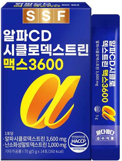 알파CD 알파시클로덱스트린 분말, 1개, 70g