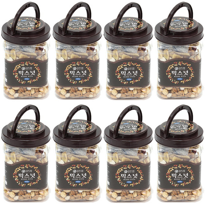 [가온애] 대용량 통믹스넛 (1박스), 8개
