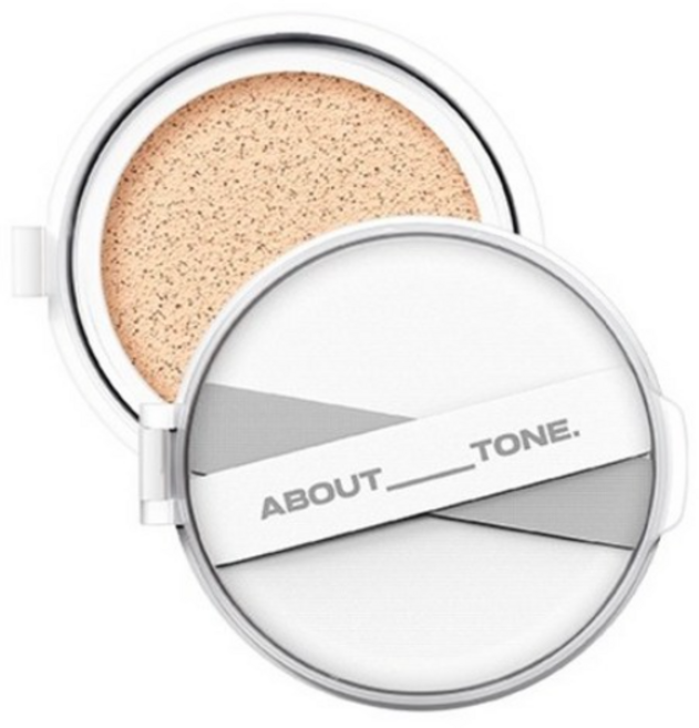 어바웃톤 스킨 레이어 핏 쿠션 리필 13g, 21 Warm Light 웜라이트, 1개
