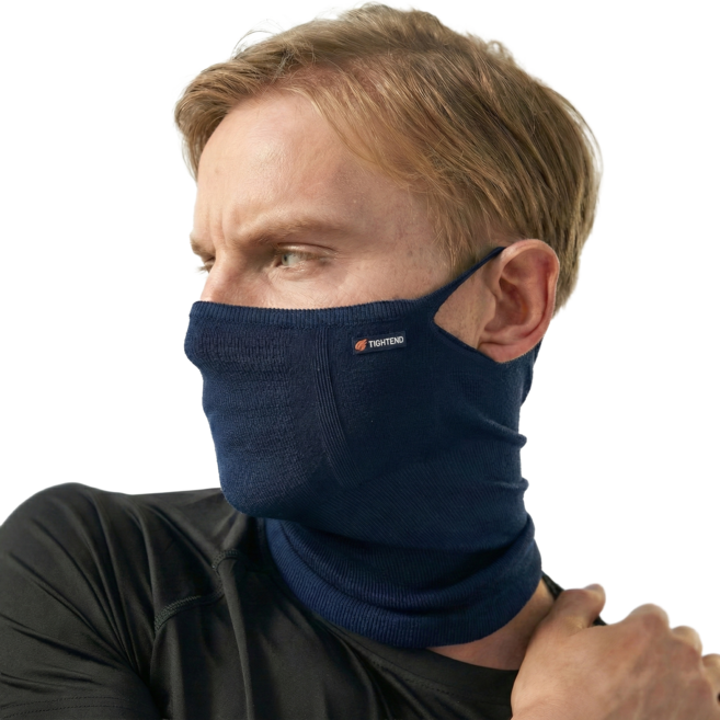 타이트엔드 N6 롱타입 사계절 스포츠 마스크, 네이비, 1개