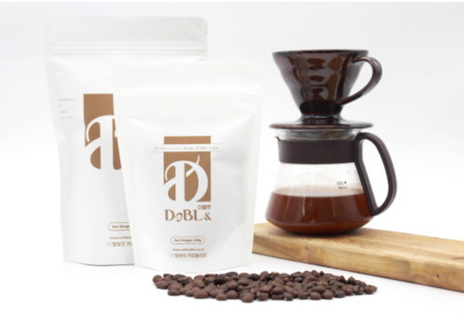 털보의 더블앤 블렌딩 원두 200g (악마의 유혹), 홀빈, 1개