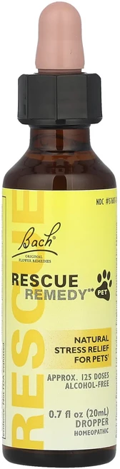 건강챙기세요 Bach Rescue Remedy® 펫 반려동물용 천연 스트레스 완화제 20ml(0.7fl oz) 백살까지오래오래, BachRescueRemedy펫반려동물용천연스트레스완화 - 쿠팡