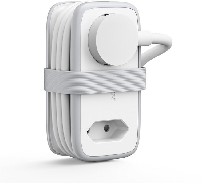 오리코 USB-A USB-C 3포트 2구 2500W 1.1M 케이블 여행용 멀티탭 APP, 1개, 화이트2A2U1C