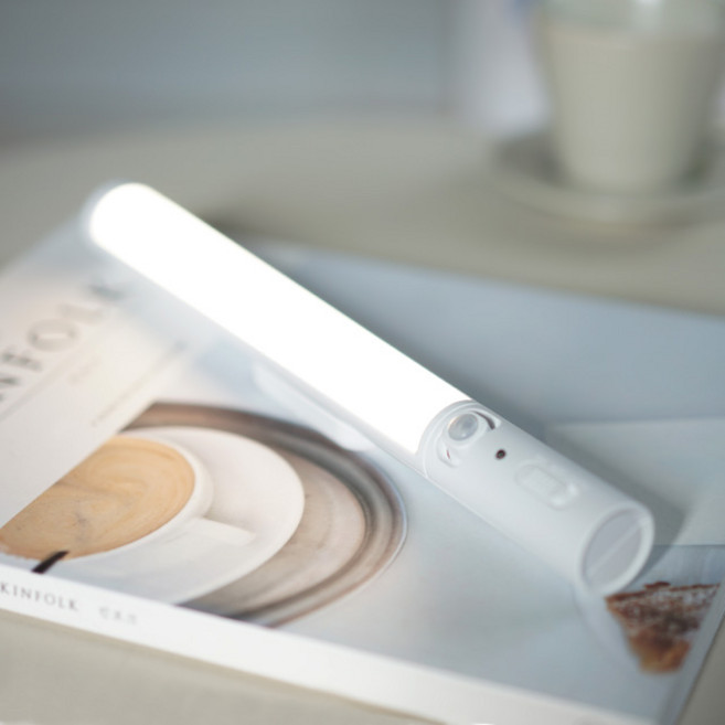 공간LED IS 다용도 무선 LED 스틱바 센서등 무드등 취침등 수유등, IN 전구색