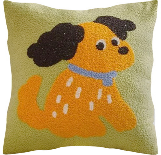 귀여운 거실 소파 쇼파 쿠션 커버 45x45 등받이 침대 북유럽 의자 빵빵한