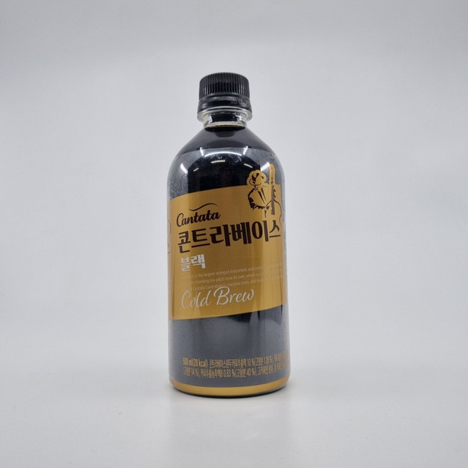 칸타타 콘트라베이스 콜드브루 블랙, 500ml, 12개