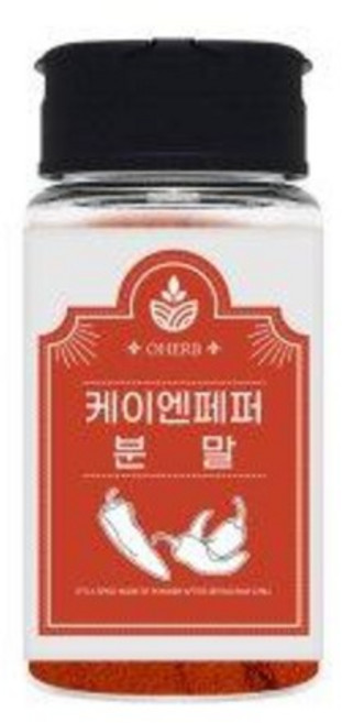 케이엔페퍼 60g 카이엔페퍼 카옌페퍼, 1개