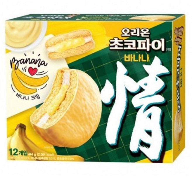 [별별전빵] 초코파이 바나나444g (1box), 444g, 1개