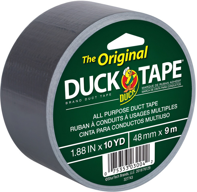 덕테이프 오리지널 그레이 48 mm x 9 m, 1개