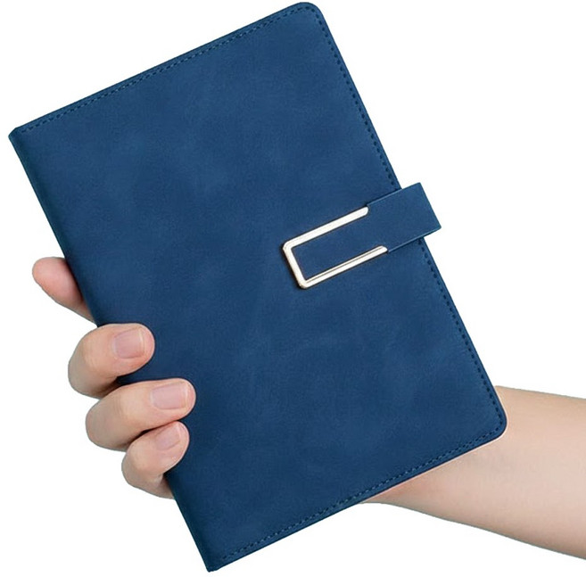 로열스테디 가죽 일기장 수첩 노트 다이어리, 1개, 딥블루