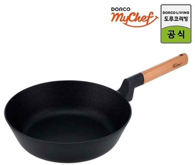 도루코 마이셰프 퓨어 우드 IH 궁중팬 26cm /인덕션용, 1개