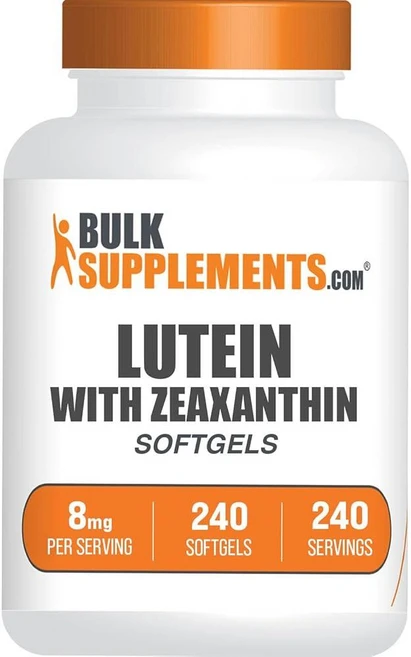BulkSupplements. com 제아잔틴 소프트젤이 함유된 루테인 - 제아잔틴 플러스 루테인 루테인 및 제아잔틴 보충제 비타민 - 글루텐 프리 1회 제공량당 소프트젤, BulkSupplements. com 제아잔틴 소프트젤, 240정, 1개 - 쿠팡