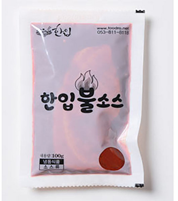 늘솜 간장 고추장 양념 벌집 돼지 껍데기 불소스 100g 국내산 캠핑 혼술 혼밥, 1개