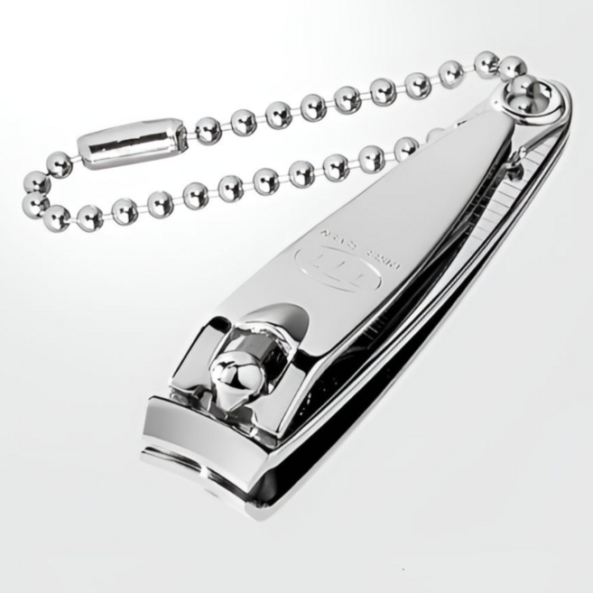 쓰리세븐 777 소형 손톱깎이, silver, 2개