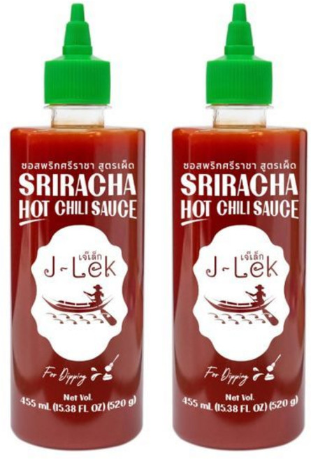 메이드 제이렉 스리라차 핫소스 태 달콤 핫한 칠리 소스 (15.3온스) 2팩, SWEET HOT
