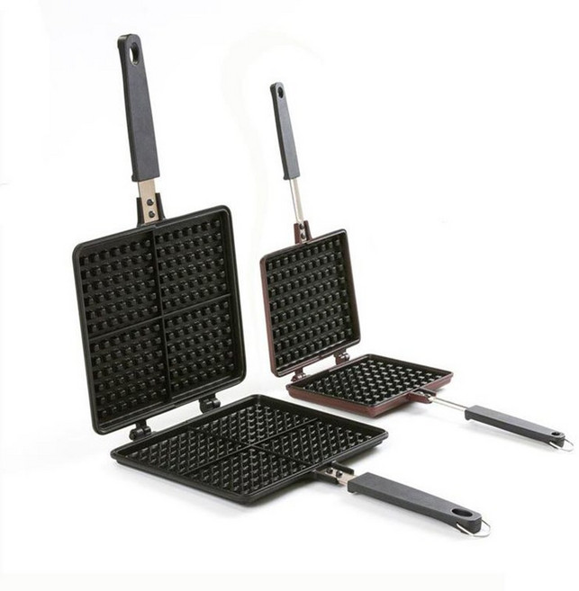 인덕션 초대형 와플팬, 블랙, 1개