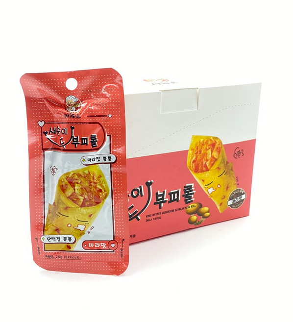 마라맛이 뿜뿜 새송이 두부피롤, 20개, 26g