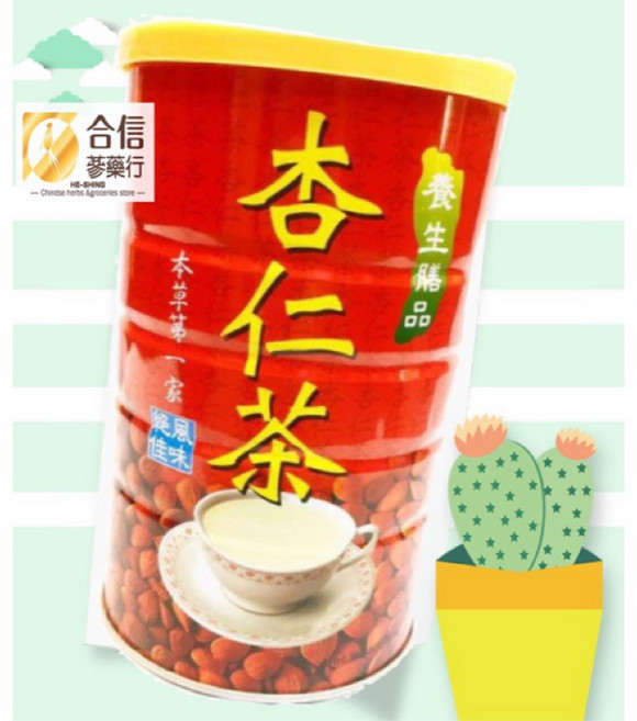 【本草一家】養生四神粉600克, 1個, 杏仁茶600公克